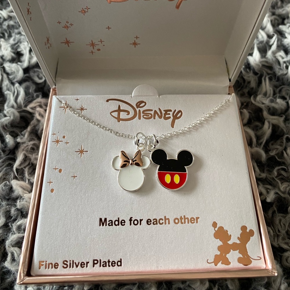 Made for each other Disney necklace Mickey&Minnie